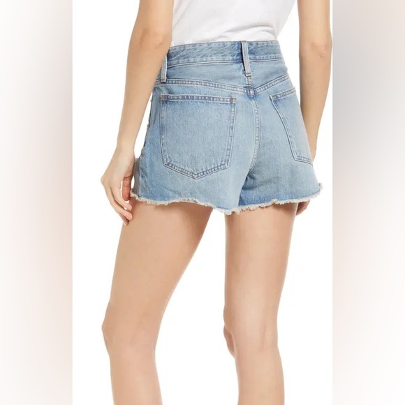 NWT Madewell relaxed denim shorts in renfield wash: destructed edition - sz 29 - Picture 2 of 5